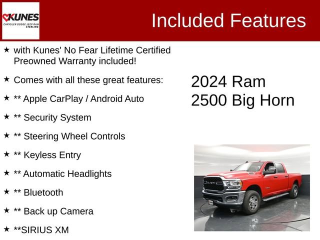 Used 2024 RAM 2500 Big Horn w/ Bed Utility Group image 2