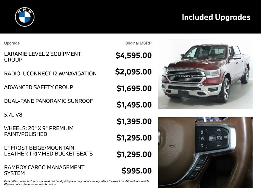 Used 2019 RAM 1500 Laramie image 4