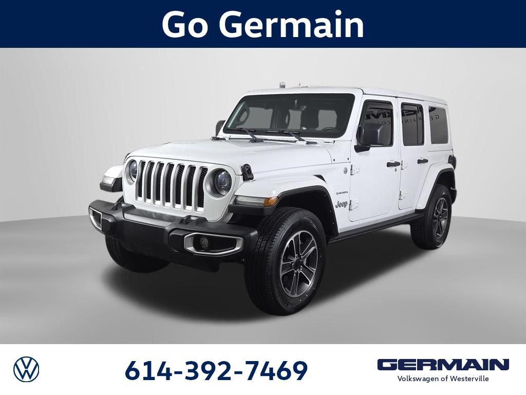 Used 2023 Jeep Wrangler Unlimited Sahara w/ LED Lighting Group