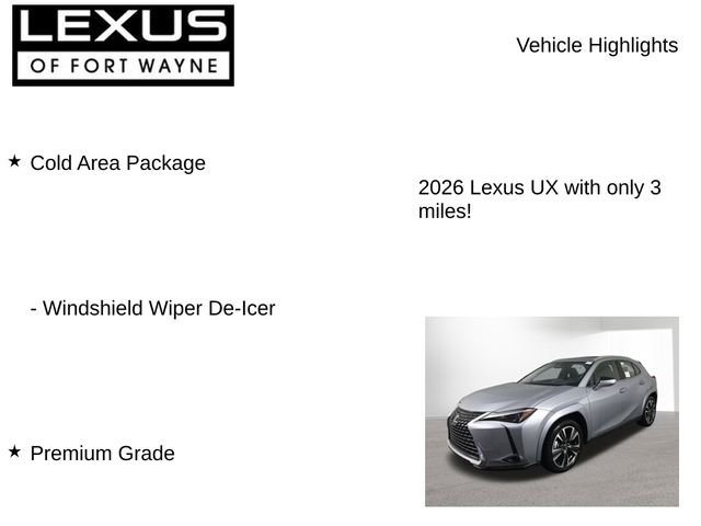 New 2026 Lexus UX 300h AWD image 7