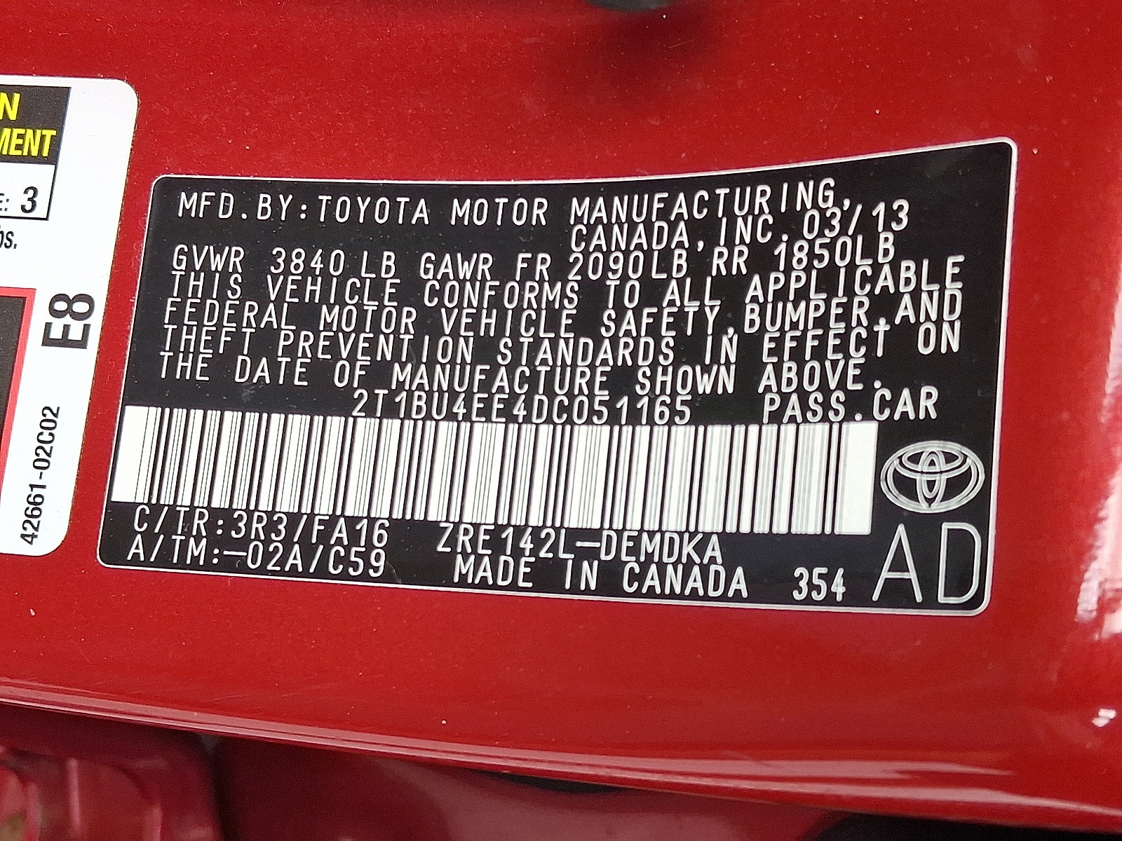 Used 2013 Toyota Corolla L FWD image 27