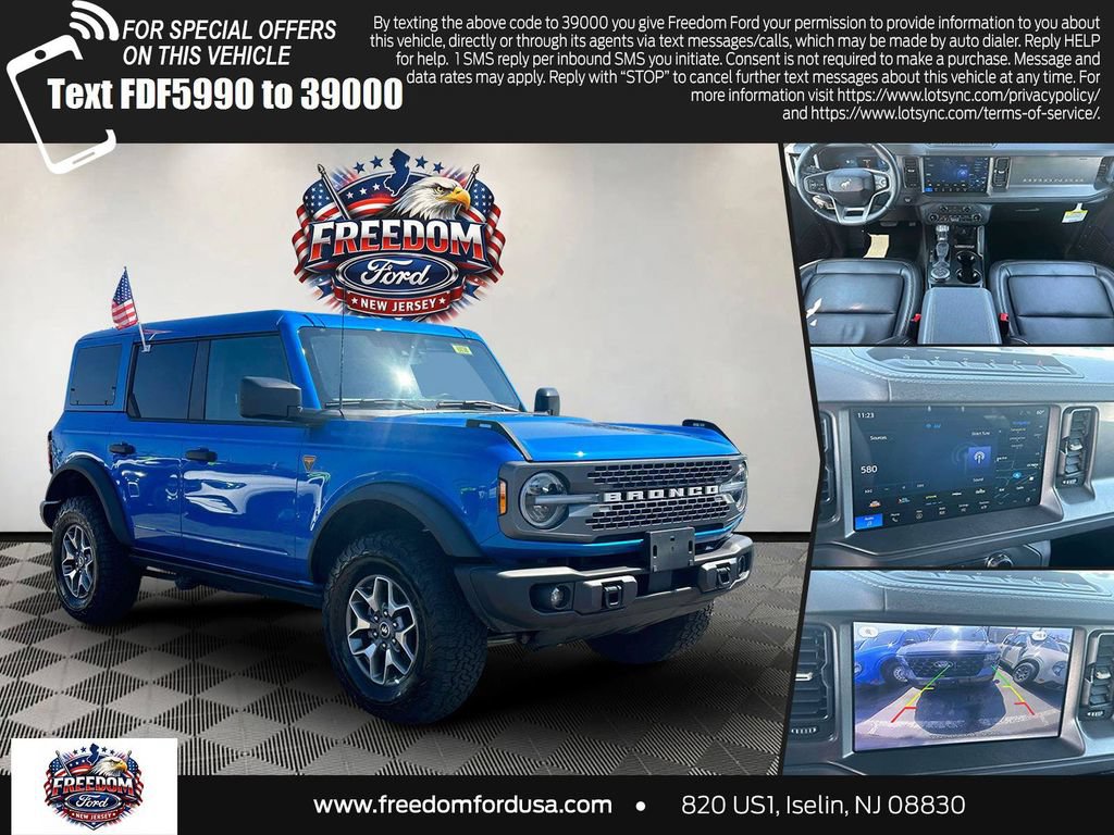 Certified 2025 Ford Bronco Badlands AWD/4WD video 1