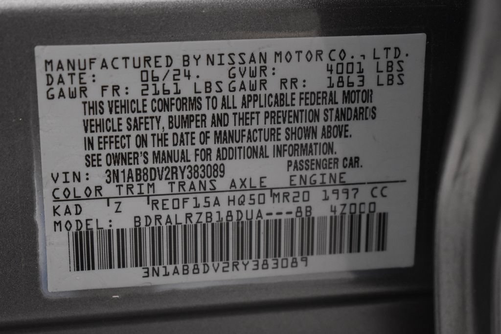Used 2024 Nissan Sentra SR FWD image 40