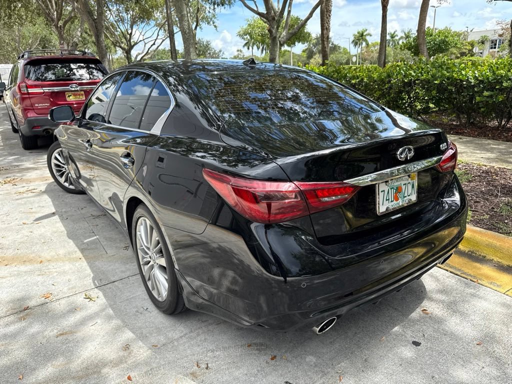Used 2023 INFINITI Q50 Luxe w/ Cargo Package RWD image 6