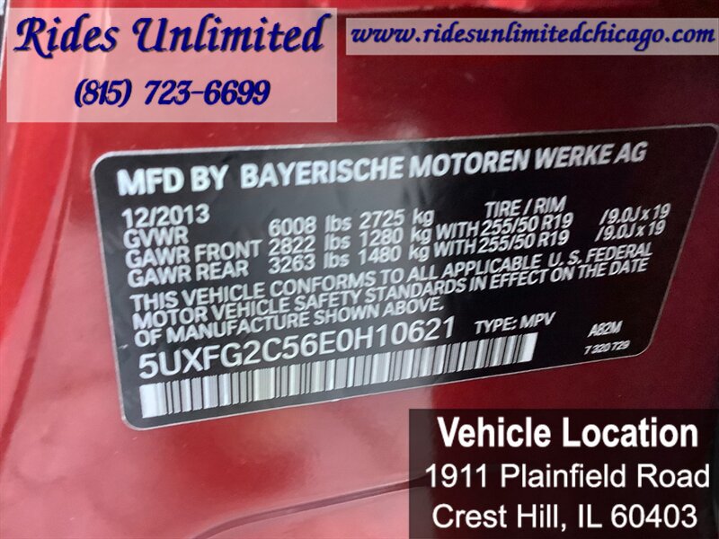 Used 2014 BMW X6 xDrive35i AWD/4WD image 26