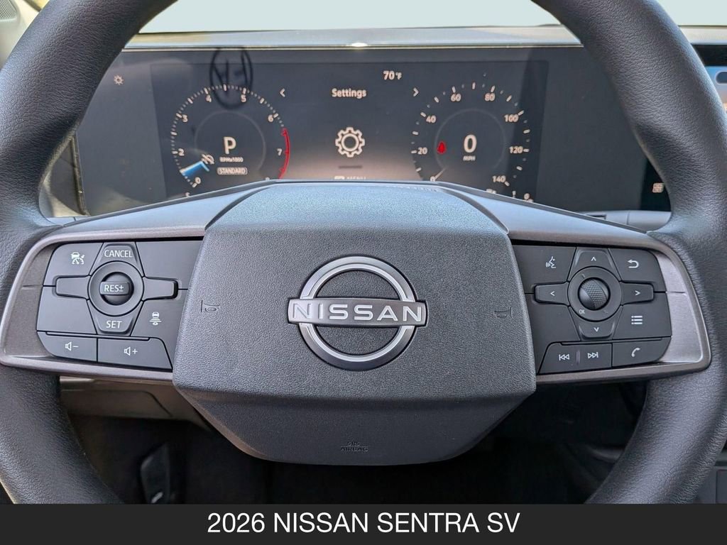 New 2026 Nissan Sentra SV w/ Floor Mat Package FWD image 12