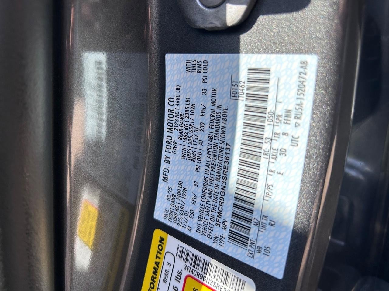 New 2025 Ford Bronco Sport Heritage w/ Convenience Package image 22