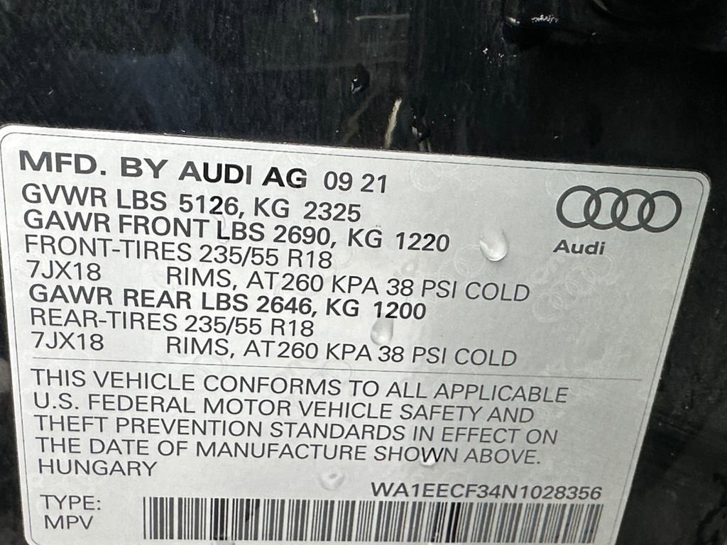 Used 2022 Audi Q3 2.0T Premium Plus w/ Premium Plus Package image 23