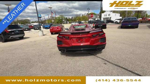 Certified 2023 Chevrolet Corvette Stingray Convertible w/ Z51 Performance Package RWD image 7