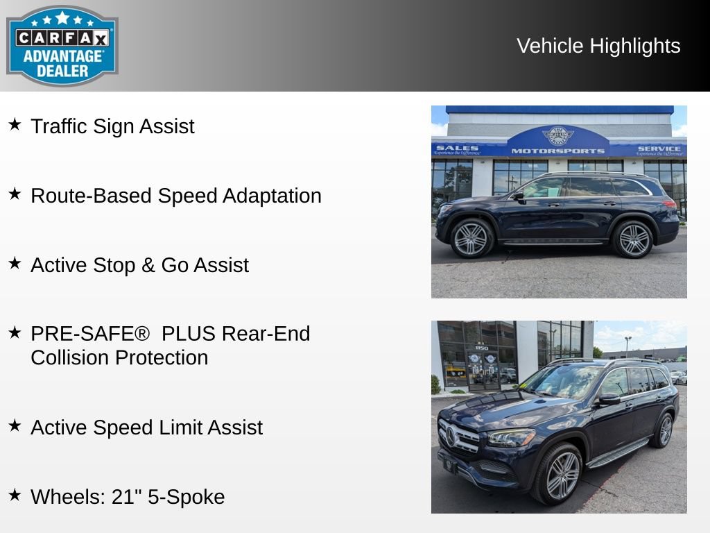 Used 2021 Mercedes-Benz GLS 450 4MATIC image 8