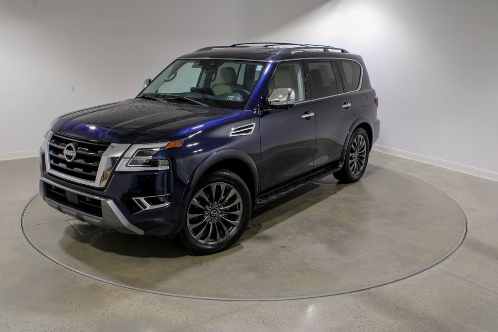 Used 2024 Nissan Armada Platinum w/ Captain's Chairs Package
