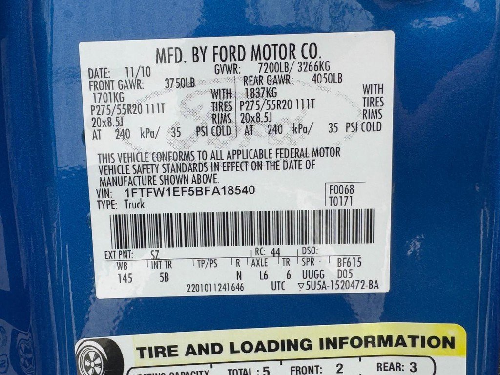 Used 2011 Ford F150 FX4 w/ FX Luxury Pkg image 29