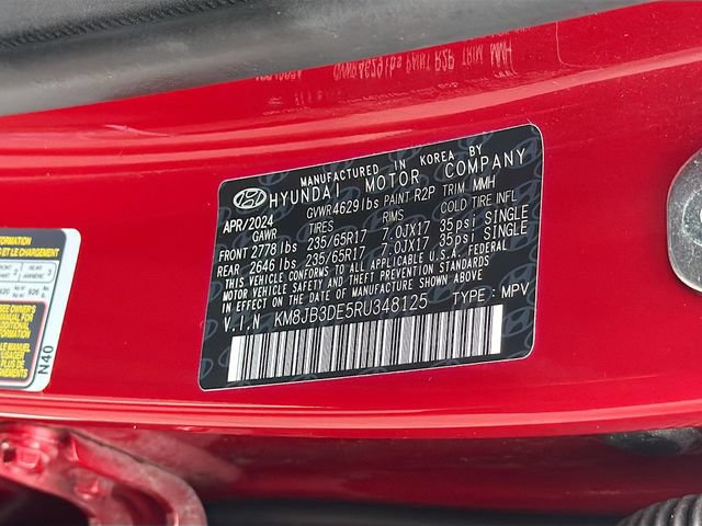 Used 2024 Hyundai Tucson SEL FWD image 31