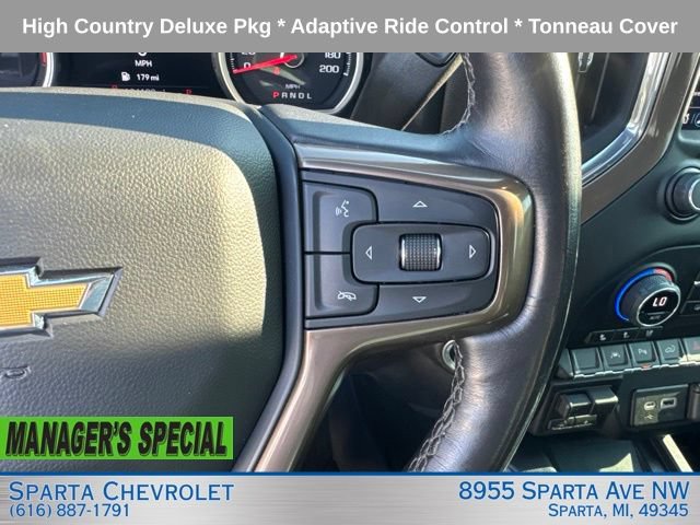 Used 2022 Chevrolet Silverado 1500 High Country w/ LPO, Dark Essentials Package AWD/4WD image 22