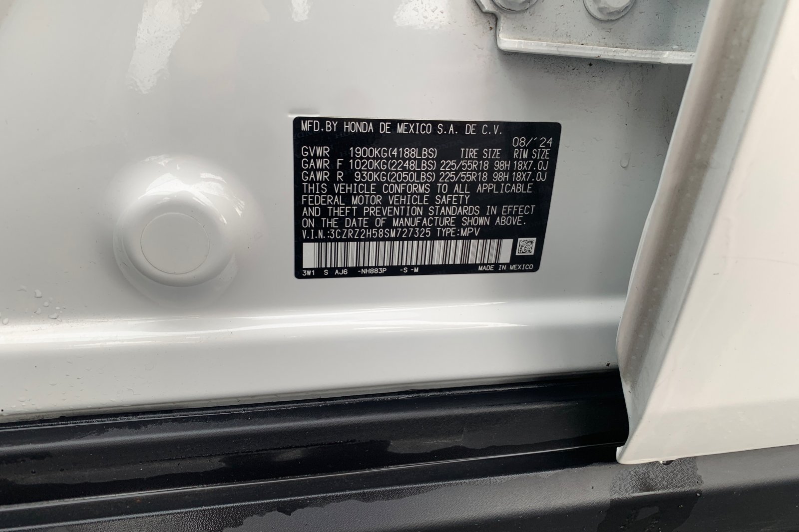 Used 2025 Honda HR-V Sport image 39