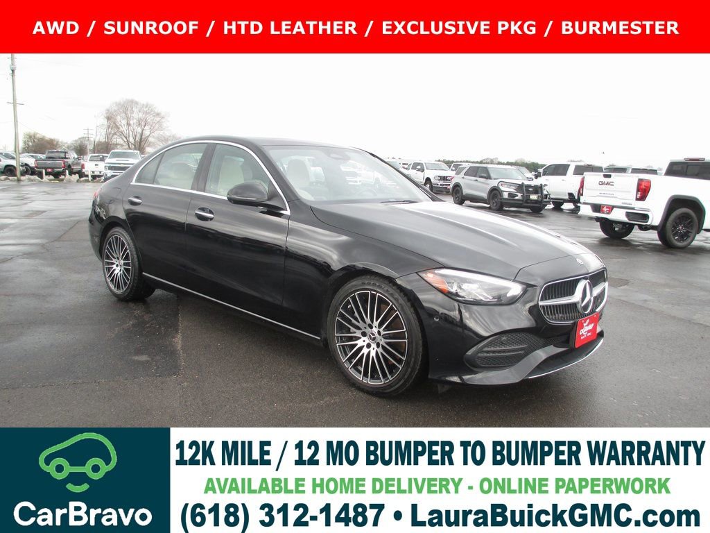 Used 2022 Mercedes-Benz C 300 4MATIC Sedan image 1