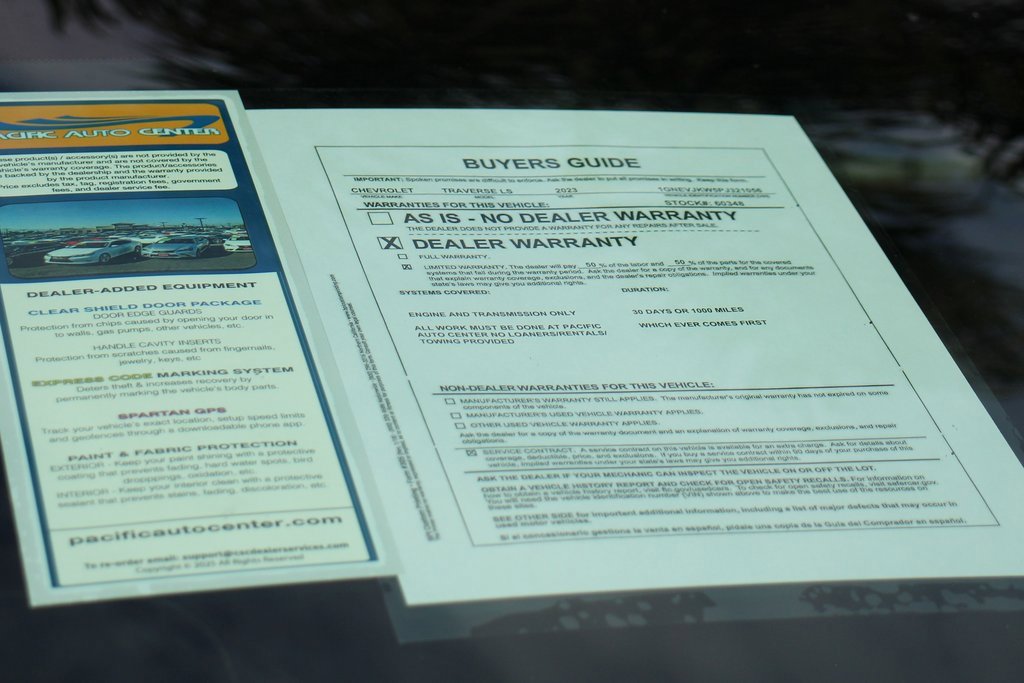 Used 2023 Chevrolet Traverse RS image 61