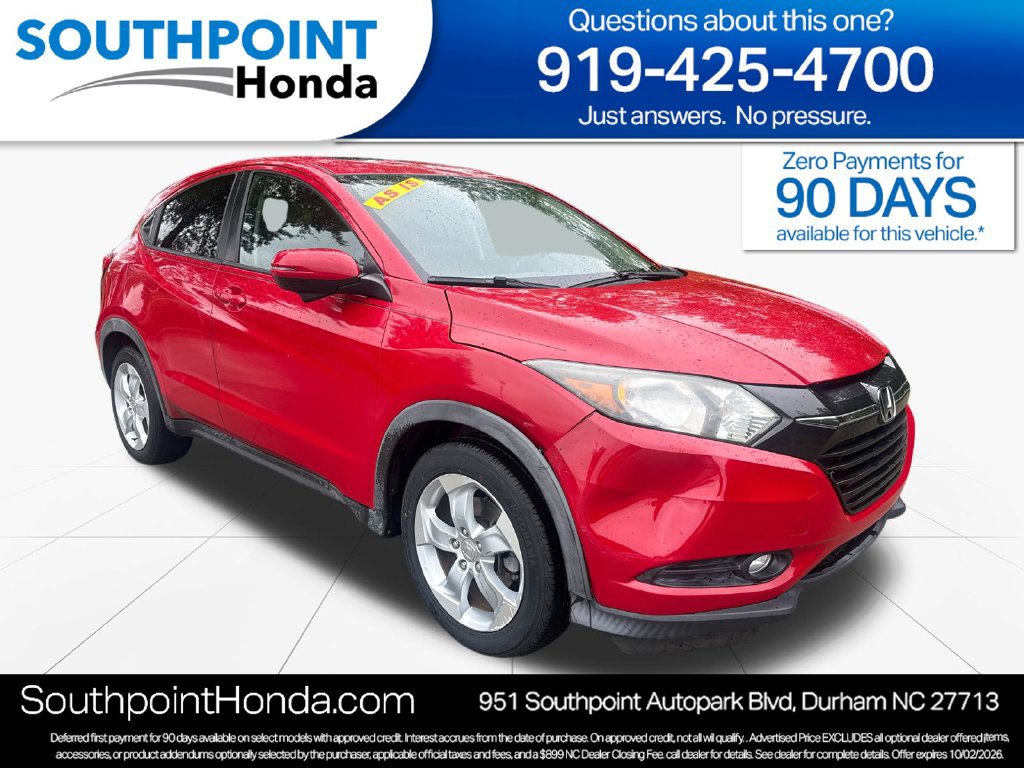 Used 2016 Honda HR-V EX