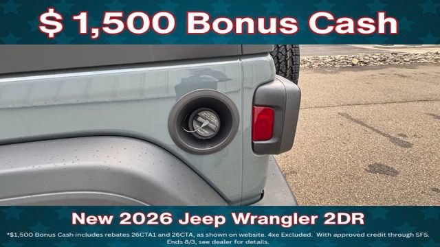 New 2026 Jeep Wrangler Sport AWD/4WD image 25