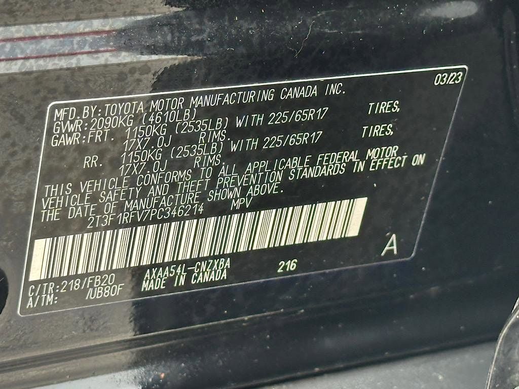 Certified 2023 Toyota RAV4 LE AWD/4WD image 30