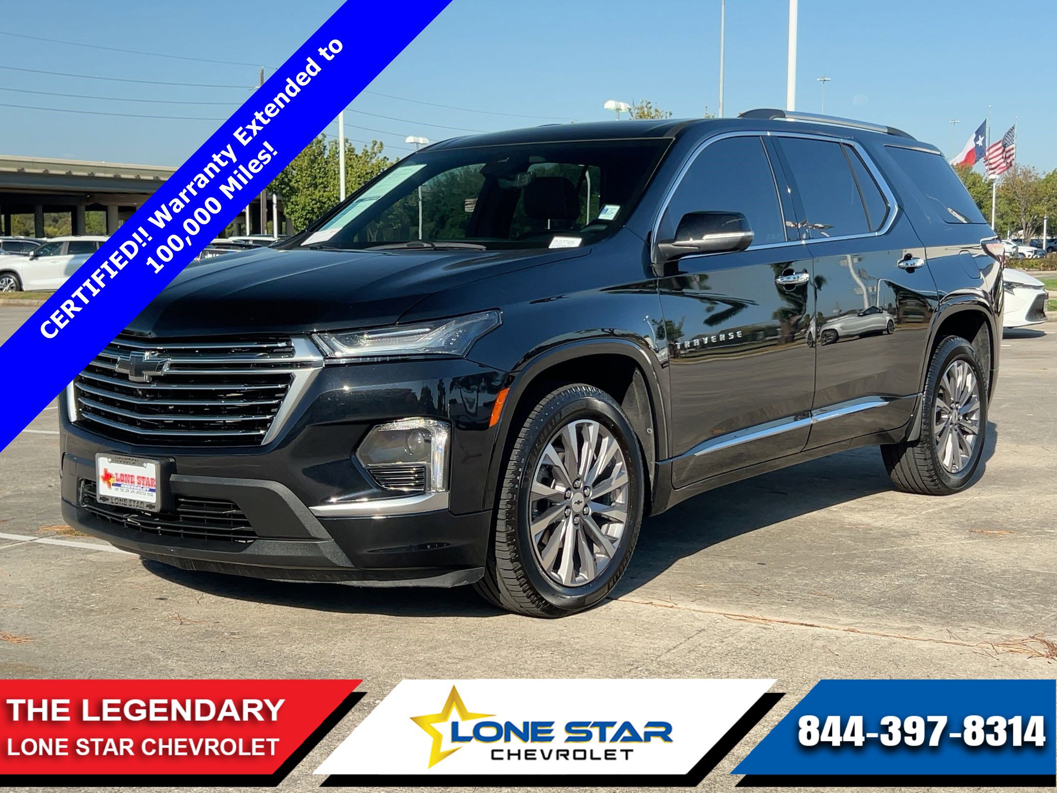 Certified 2023 Chevrolet Traverse Premier