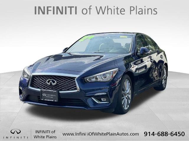 Certified 2022 INFINITI Q50 Luxe w/ Cargo Package AWD/4WD image 1