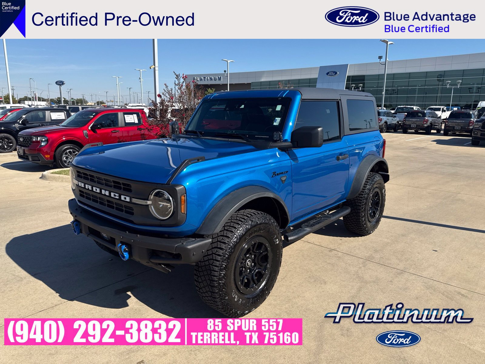 Used 2022 Ford Bronco Black Diamond w/ Sasquatch Package AWD/4WD 360° Tour
