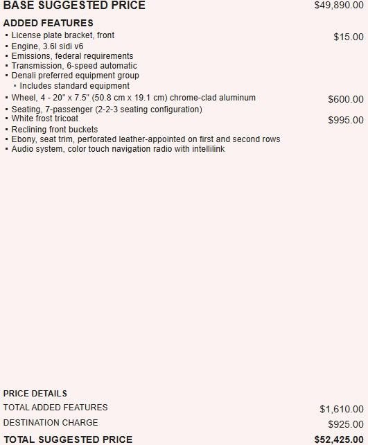 Certified 2016 GMC Acadia Denali AWD/4WD image 2