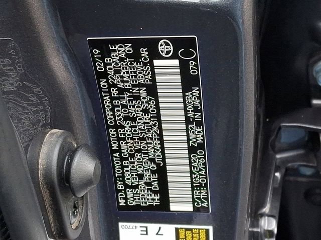 Used 2019 Toyota Prius Prime Advanced w/ Carpet Mat Package FWD image 27