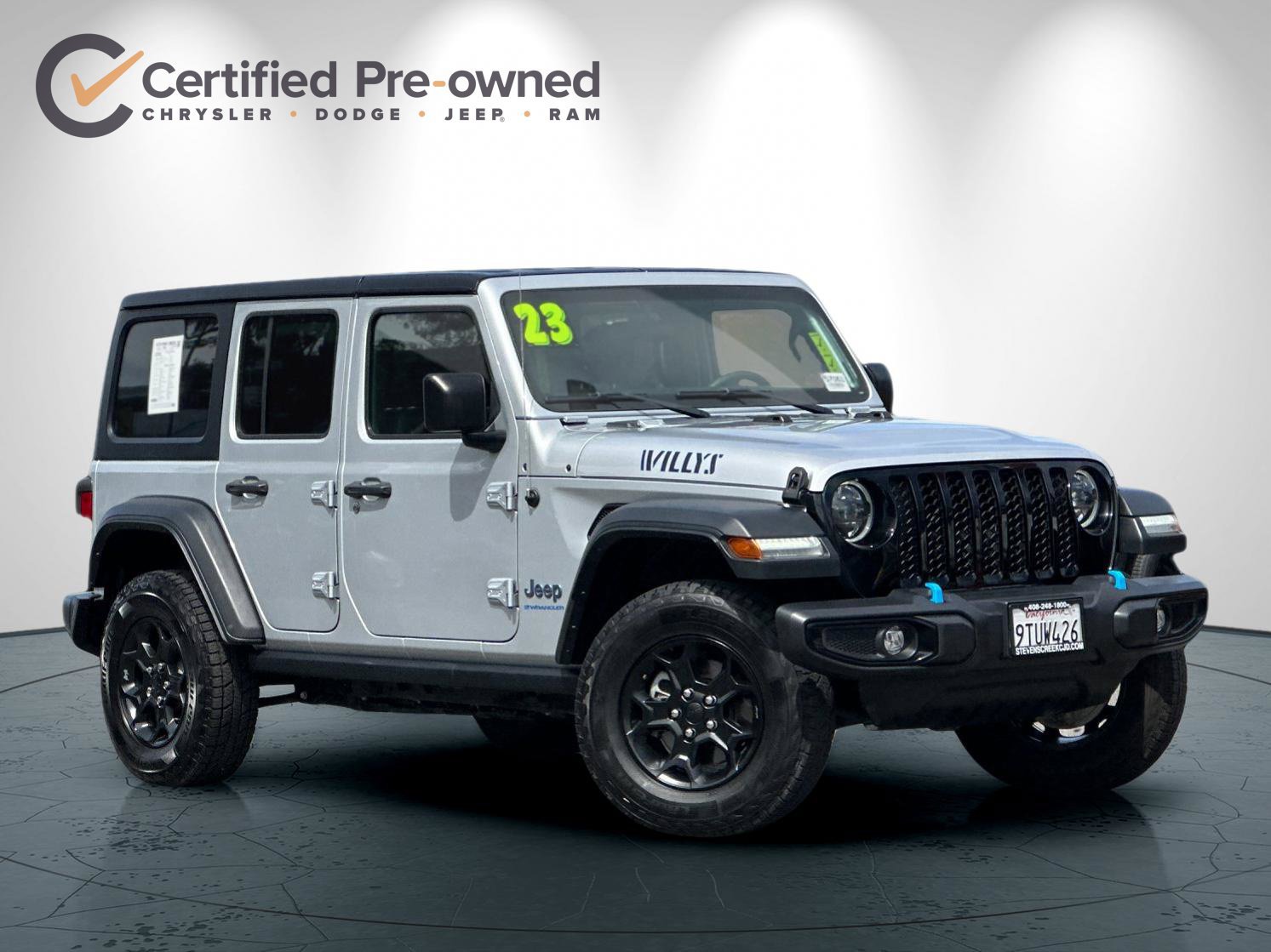 Used 2023 Jeep Wrangler Unlimited AWD/4WD image 2