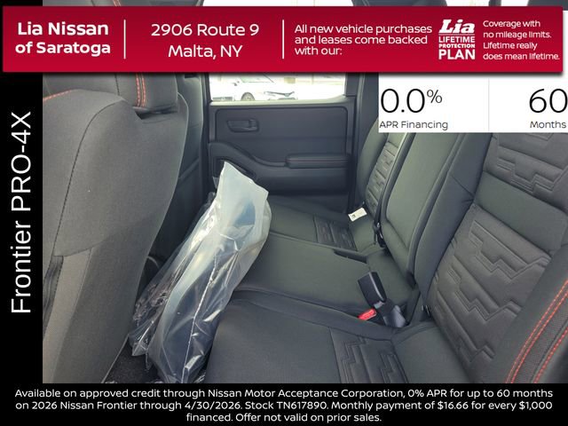 New 2026 Nissan Frontier PRO-4X w/ Pro-4x Convenience Package AWD/4WD image 29