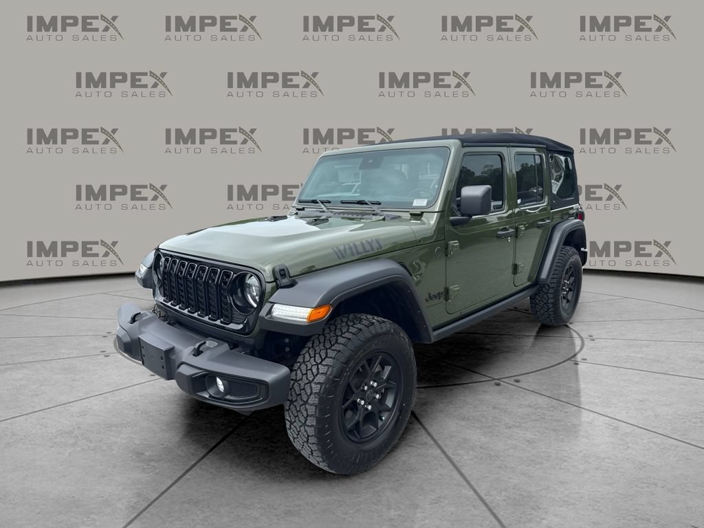 Used 2024 Jeep Wrangler Unlimited Sport AWD/4WD image 1