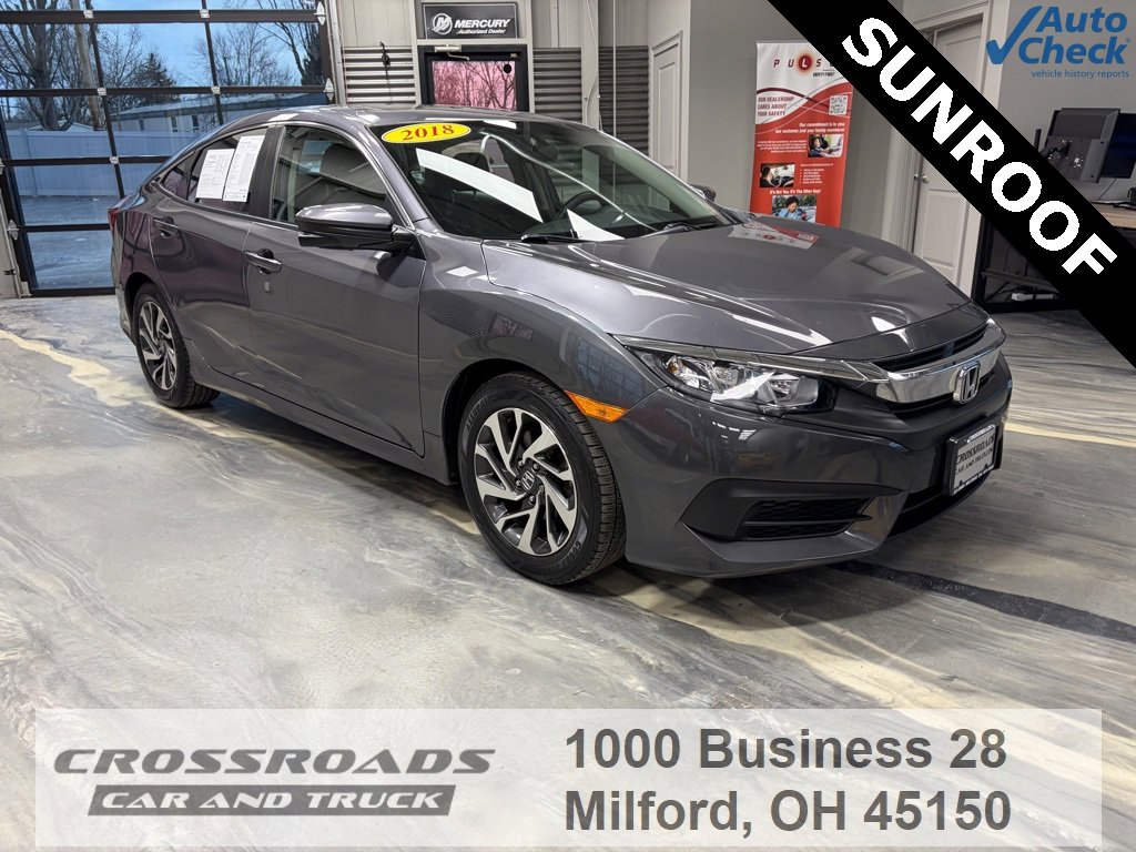 Used 2018 Honda Civic EX image 1