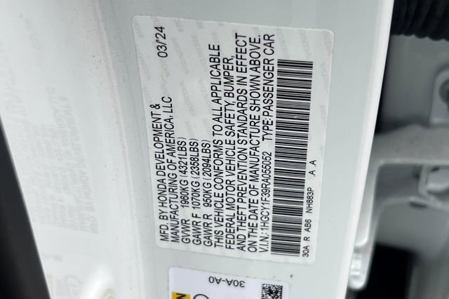 Used 2024 Honda Accord EX image 31