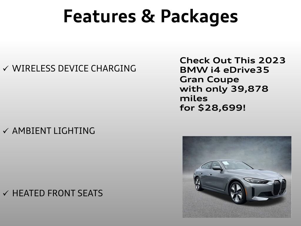 Used 2023 BMW i4 eDrive35 image 8