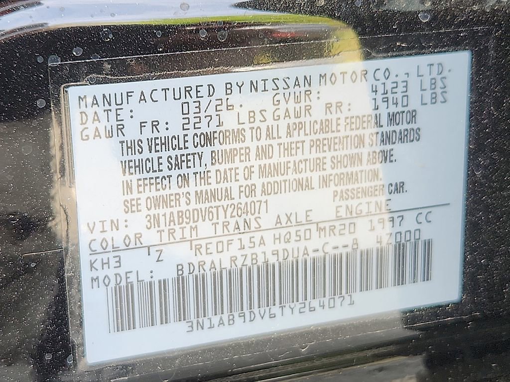 New 2026 Nissan Sentra SR FWD image 10