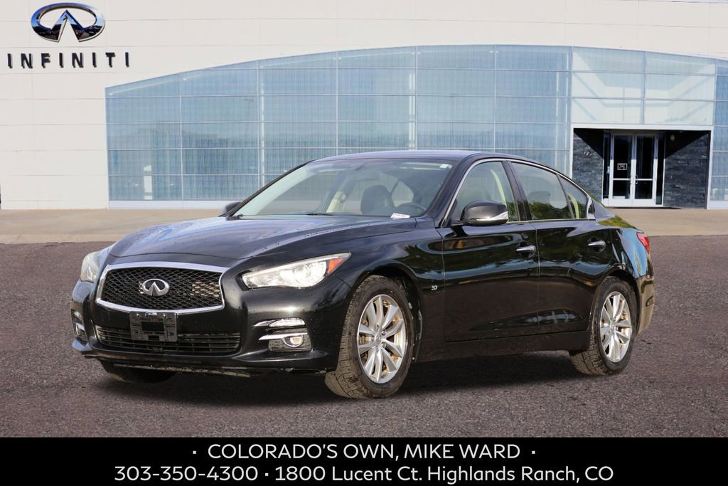 Used 2015 INFINITI Q50 2.0t w/ Moonroof Package