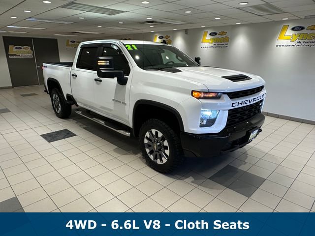 Used 2021 Chevrolet Silverado 2500 Custom w/ Custom Value Package image 1
