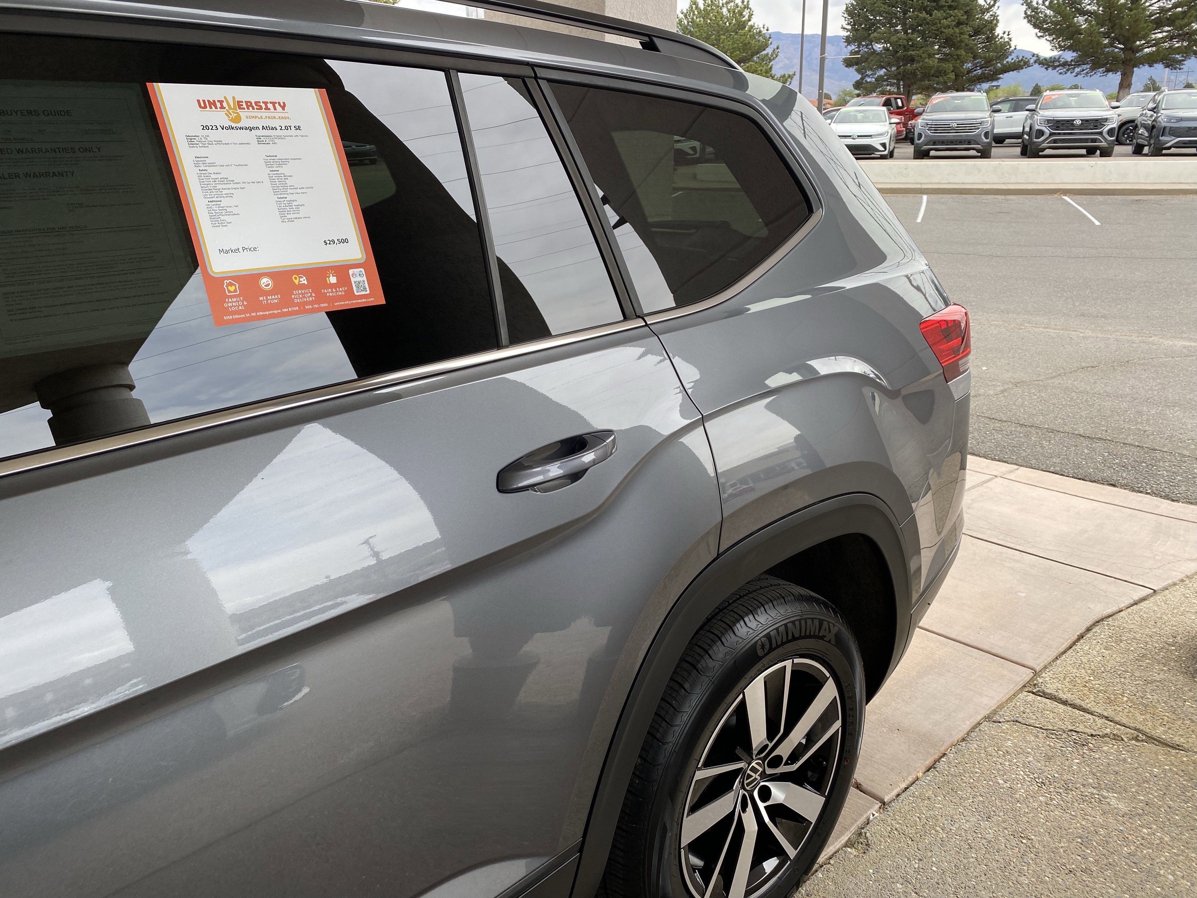 Certified 2023 Volkswagen Atlas SE image 60