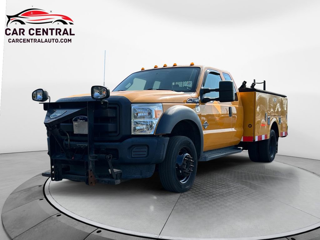 Used 2016 Ford F550 4x4 SuperCab Super Duty w/ Snow Plow Prep Package