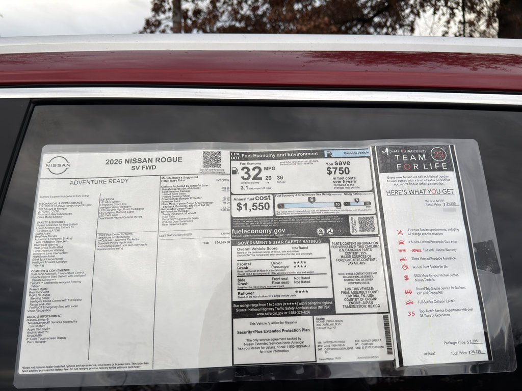 New 2026 Nissan Rogue SV image 12