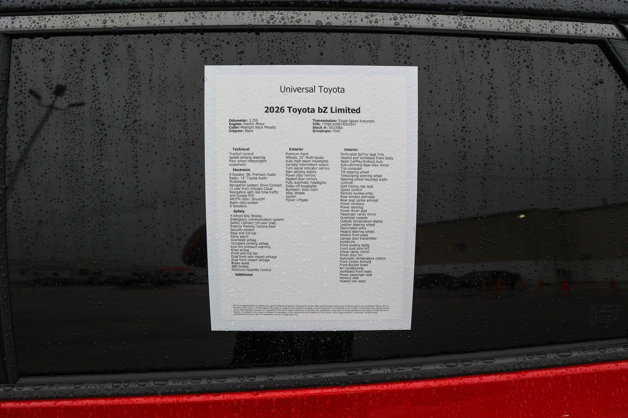 Used 2026 Toyota bZ FWD image 50