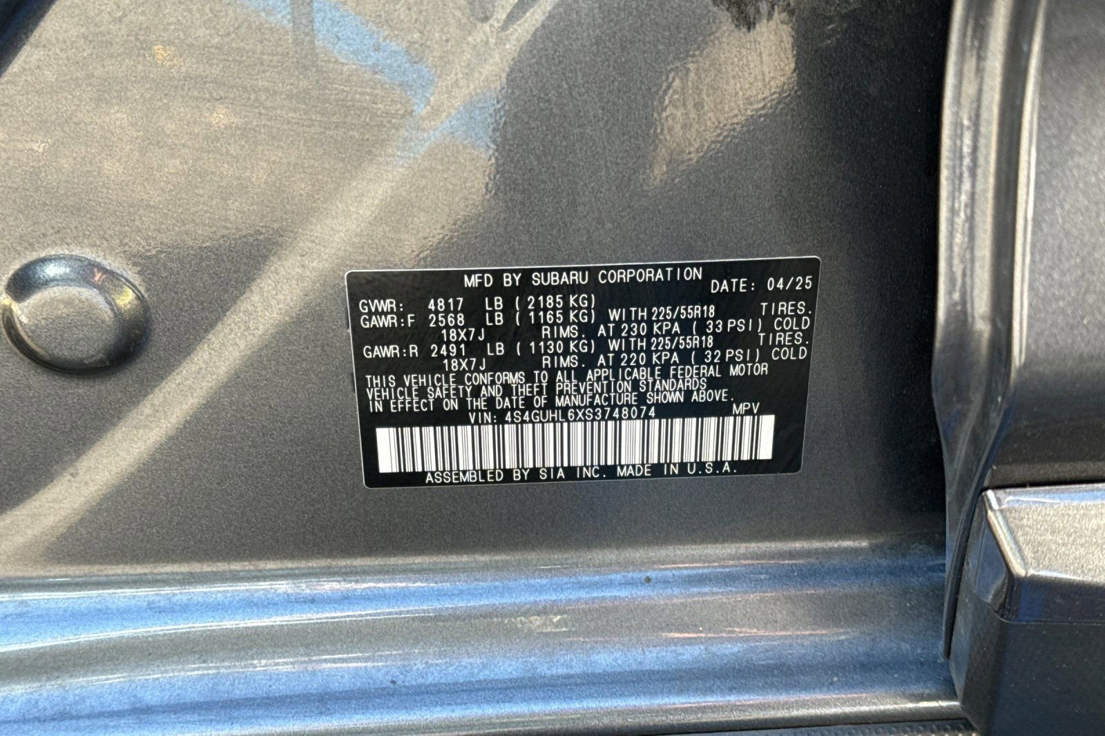 Certified 2025 Subaru Crosstrek 2.5i Limited w/ Crosstrek Mirror Package image 31