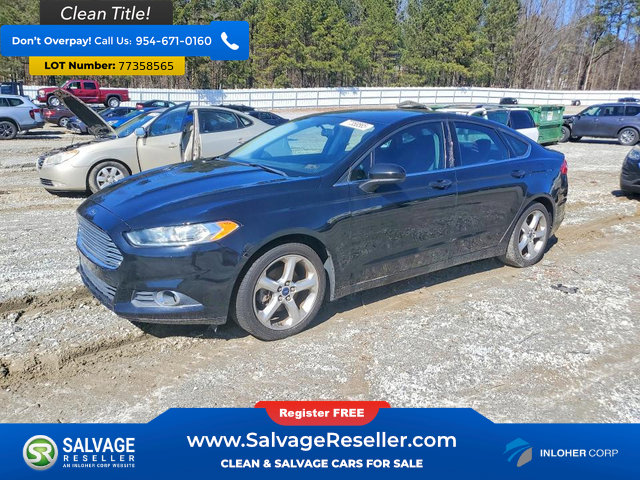Used 2016 Ford Fusion S w/ Equipment Group 101A image 1