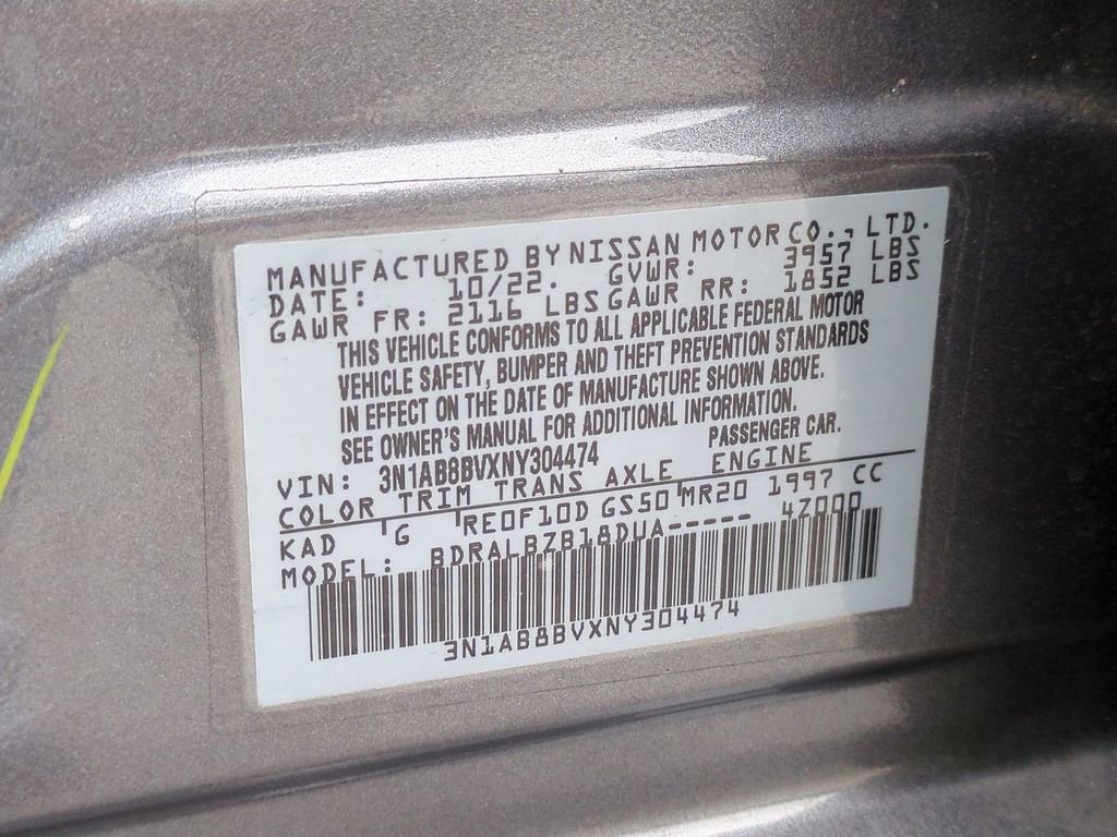 Certified 2022 Nissan Sentra S image 28