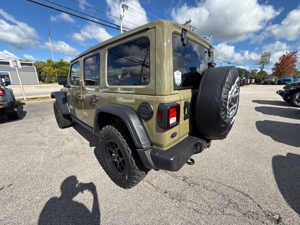 Certified 2025 Jeep Wrangler Unlimited Sport AWD/4WD image 3