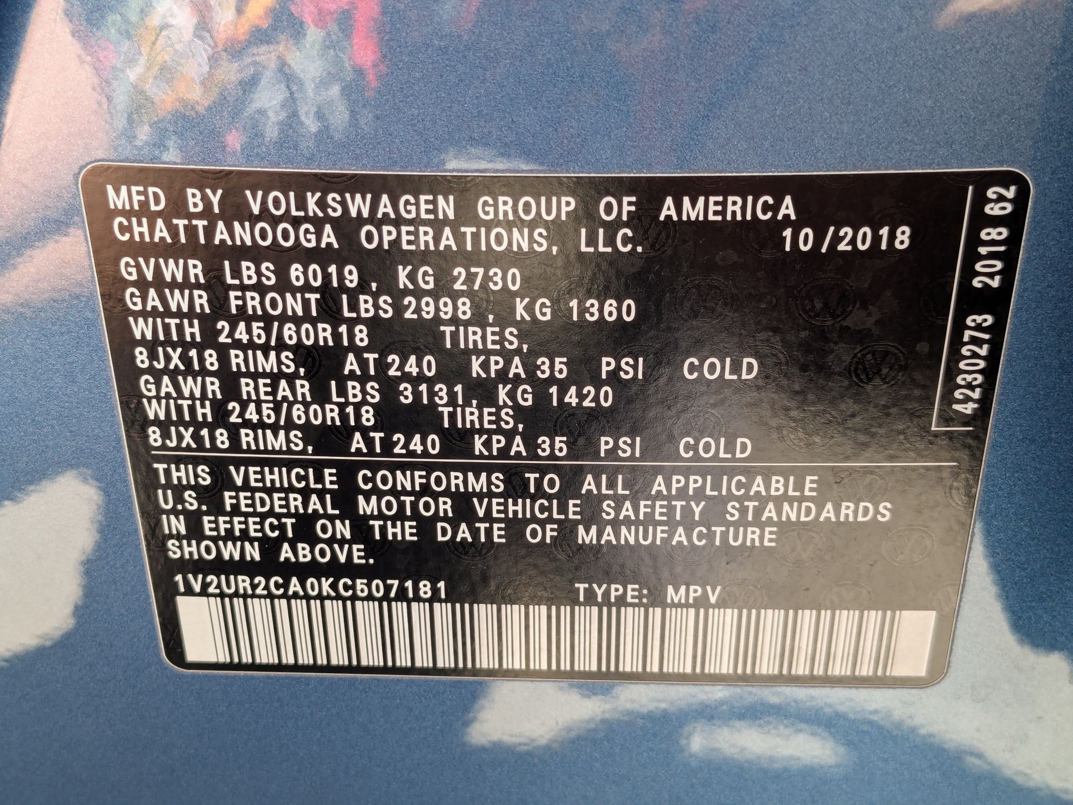 Used 2019 Volkswagen Atlas SE w/ Towing Package AWD/4WD image 32