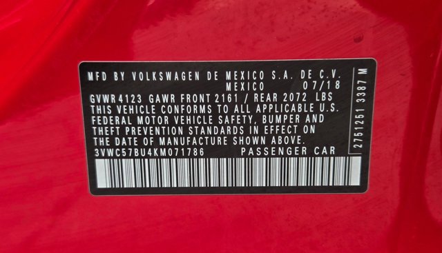 Certified 2019 Volkswagen Jetta R-Line image 23