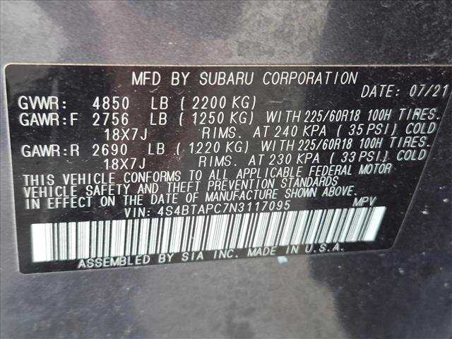 Used 2022 Subaru Outback Touring w/ Popular Package #2 AWD/4WD image 24
