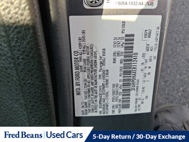 Used 2012 Ford Fusion SE FWD image 26